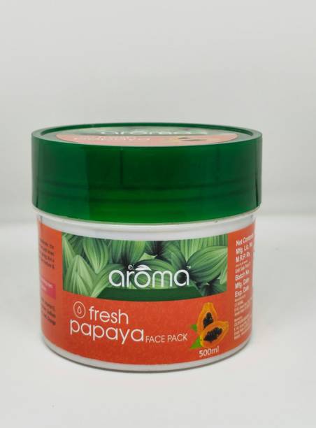 alaroma Fresh Papaya Facial Pack – Brightening & Skin Revitalizing Pack