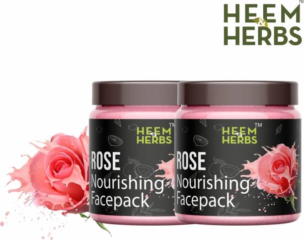 Heem and Herbs ROSE NOURISHING FACEPACK PACK OF 2