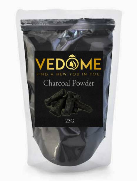 VEDOME Pure Natural charcoal powder act as a cleanser chaarakol/Kari/Boggu Price in India