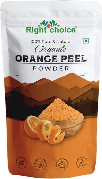 RIGHT CHOICE 100%Pure Organic Orange Peel Powder (Santra Chilka) For Skin Care