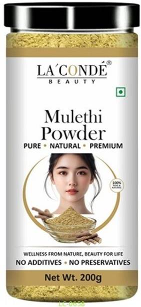 La'Conde Licorice Powder for Skin Care | Herbal Beauty Powder | 200g Pack