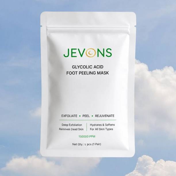 JEVONS glycolic acid foot peel for heel repair care
