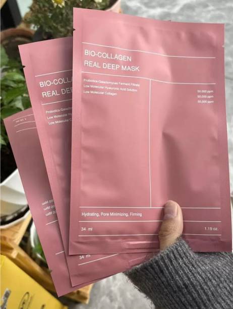 QLOVYA collagen sheet mask Korean overnight deep face mask