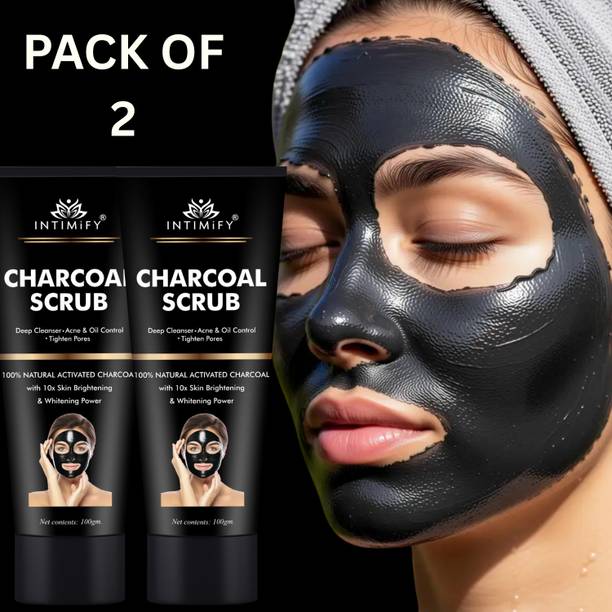 INTIMIFY Charcoal Peel Off Mask PACK OF 2