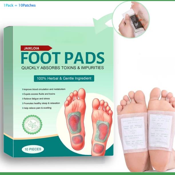 JAIKLOIA Natural Foot Wellness Pads Soft Surface and Overnight Comfort Feel