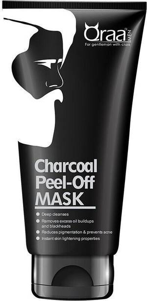 Qraa Charcoal Peel Off Mask for Men