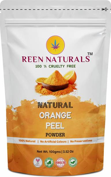 REEN NATURALS Orange Peel Powder for Glowing Face | Skin Brightening | Pure Natural