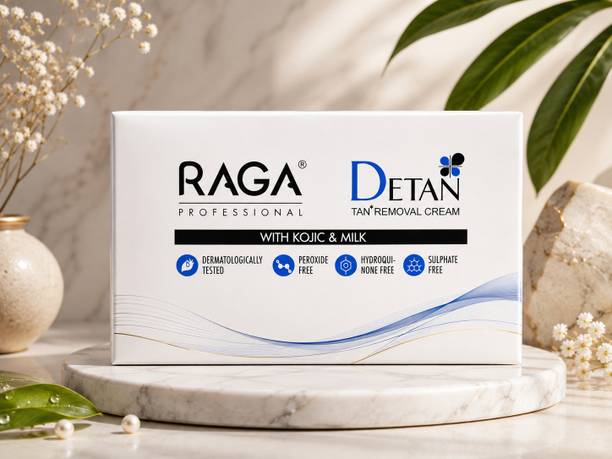 Raga Professional Tan Clear and Removal Cream for Instant Glow (6x12g)