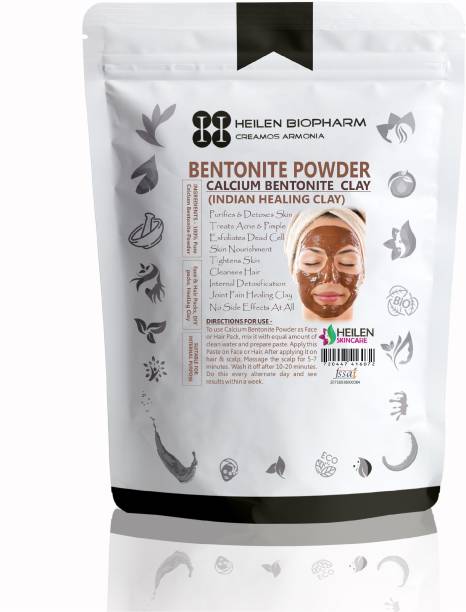 HEILEN BIOPHARM Calcium Bentonite Powder (Indian Healing Clay) - 200 gm