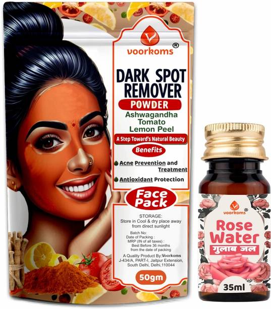 voorkoms Dark Spot Remover Skin Powder Remover Dark Spot Skin Care Powder Rose