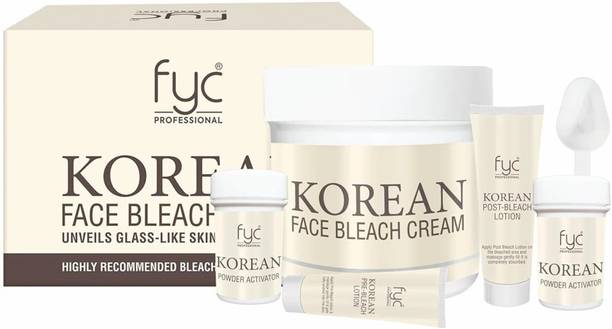 FYC Professional Korean Face Bleach Kit – Glass Skin Radiance Formula