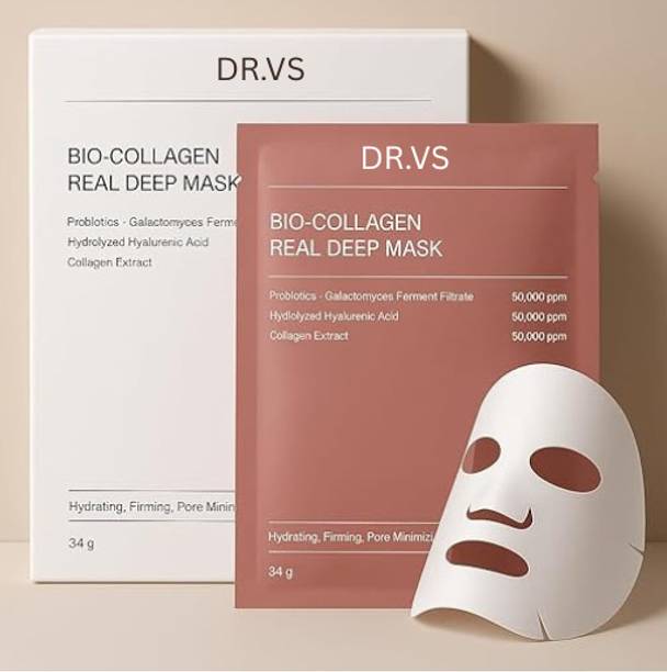 DR.VS Collagen Glass Skin Overnight Mask - Collagen Face Mask