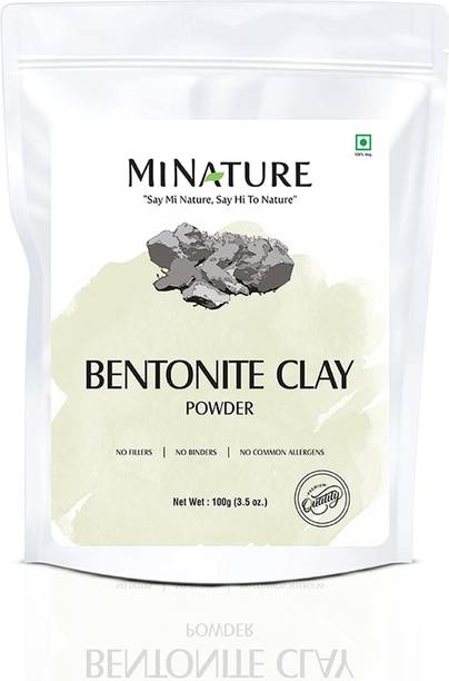 mi nature Pure and Natural Bentonite Clay Powder | For Hair & Skin Crae