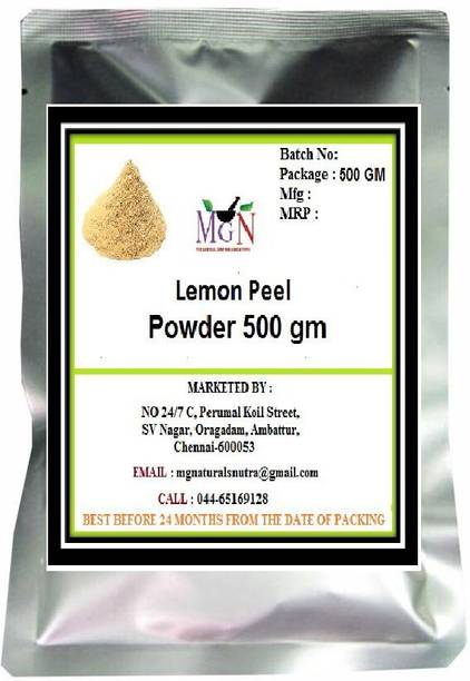 MG Naturals LEMON PEEL POWDER