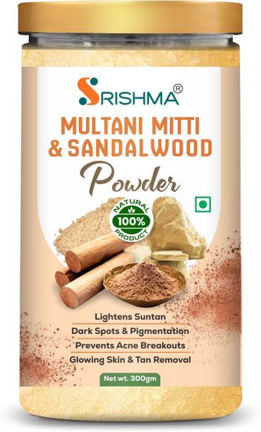 Srishma Multani Mitti & Sandalwood Face Pack Powder