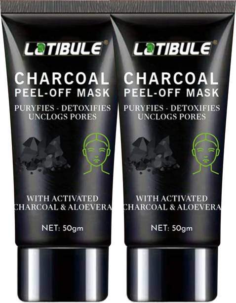 Latibule Charcoal Peel-Off Mask-Anti-Pollution & Deep Cleansing | Removes Dirt & Toxins