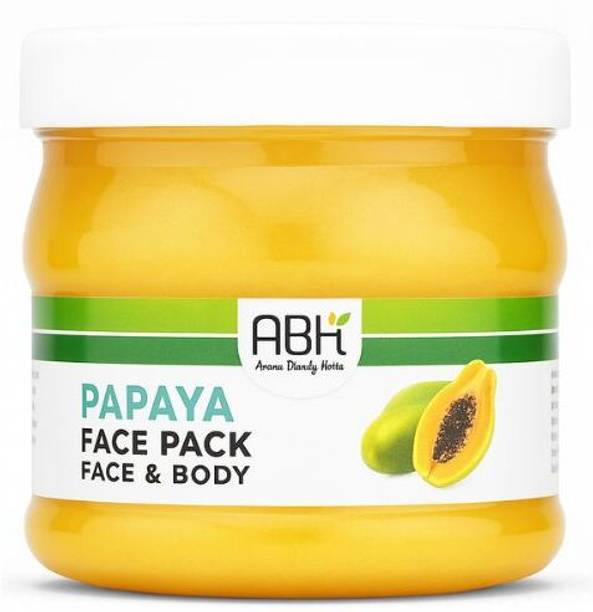 ABH Papaya Face Pack for Face & Body Natural Skin Brightening & Nourishing Pack