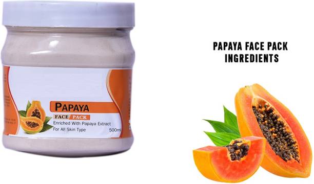 Softiebow Papaya Face Pack for Smooth Skin & Natural Glowing