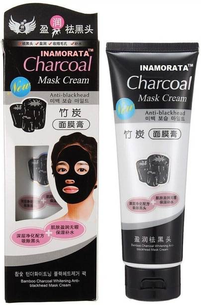 CHARCOAL PEEL OFF MASK Purifying Cleansing Black Peel Off Mask Anti-Blackhead Suction Mask