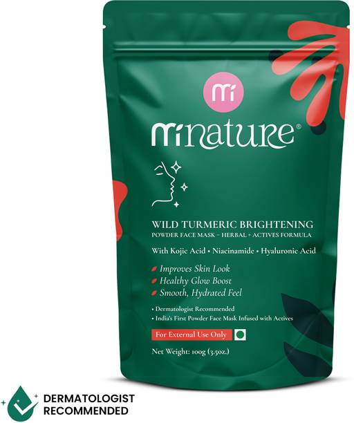 mi nature Wild Turmeric Brightening Face Mask - 100g