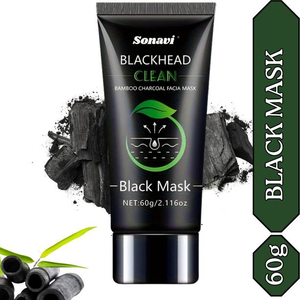 Sonavi Charcoal Black Peel Off Mask Anti pollution