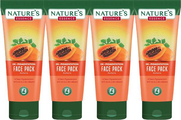 Nature's Essence De Pigmentation Face Pack Papaya_50G (Pack of 4)