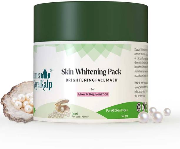 Kulsum's Kaya Kalp Skin Whitening Pack ,All Skin Types,50 g