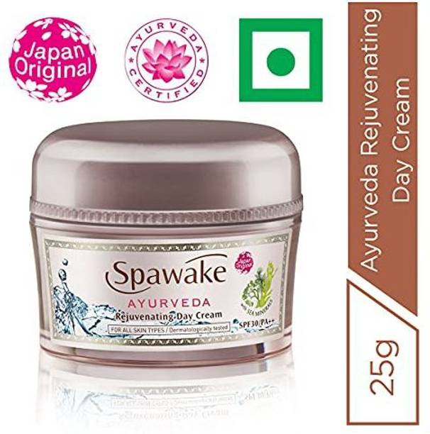 Spawake Ayurveda Face Cream, Rejuvenating Day Cream with SPF 30 PA++, 25g