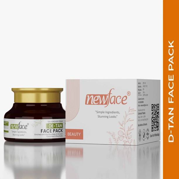 New Face DE-TAN | Tan Removal Face Pack