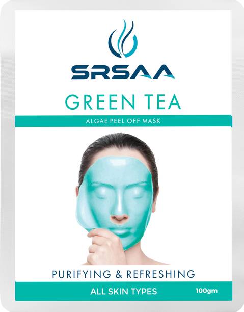 SRSAA Green Tea Mould Mask | Detoxifies & Purifies | Reduces Oil & Acne for Clear Skin