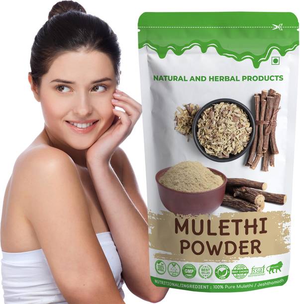 NATURAL AND HERBAL PRODUCTS Mulethi Powder Glycyrrhiza licorice Root Powder