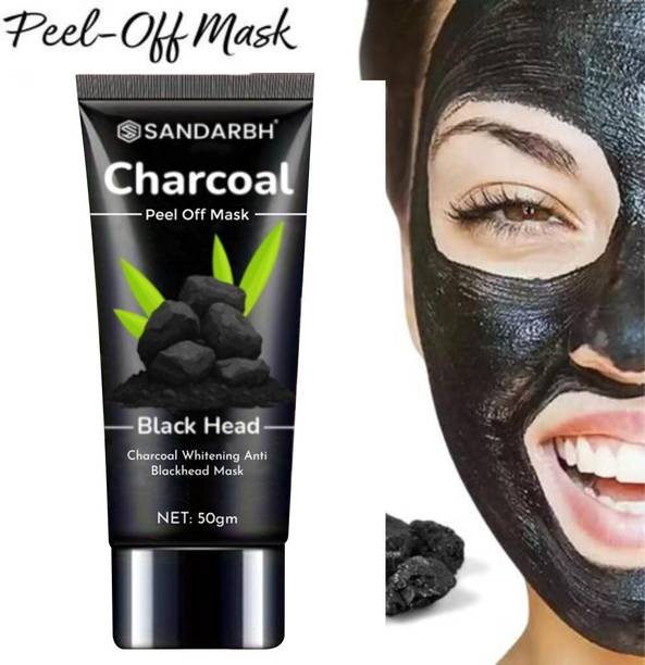 Sandarbh Charcoal Black Mask for Dirt and Impurities Removal