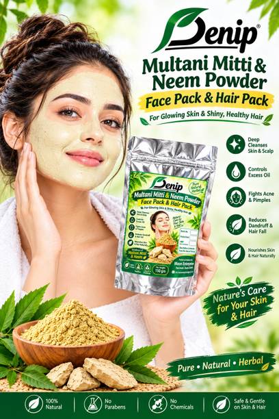 Denip Multani Mitti & Neem Powder Face Pack