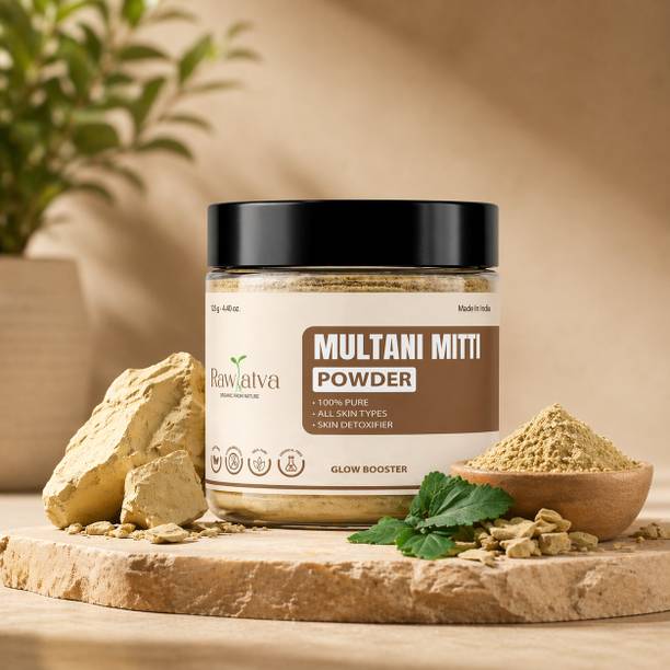Rawtatva Multani Mitti Powder For Skin | Controls Acne & Excess Oil