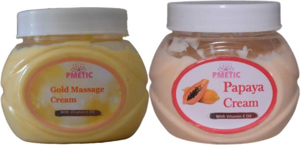 pmetic Cream 200Gm, Papaya Face Massage Cream 200Gm For Man & Woman
