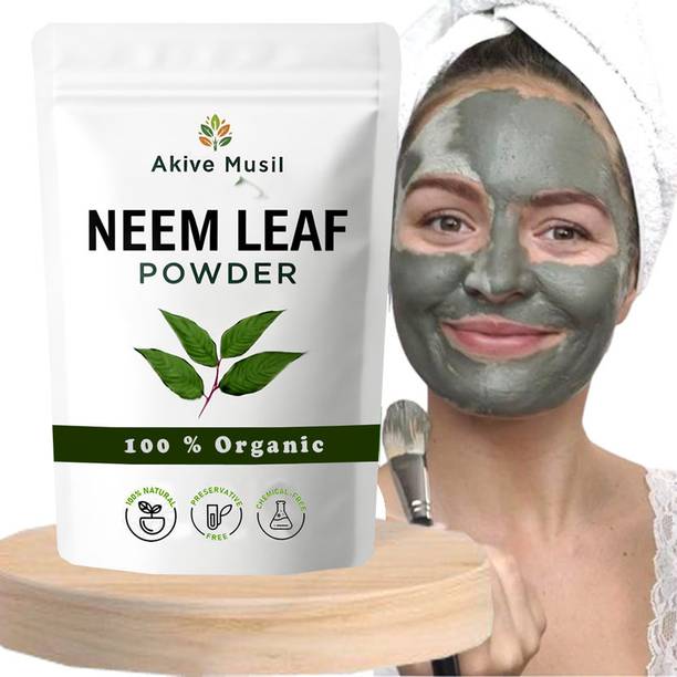 Aktivemusli Neem Powder Ideal for Face pack and Hair 100g | Anti-Pimple and Anti-Bacterial