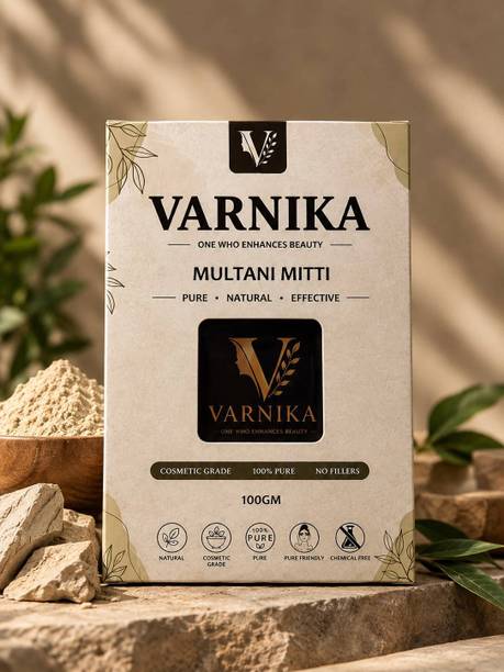 Varnika Multani Mitti Powder for Face & Skin Natural Fuller’s Earth Face Pack
