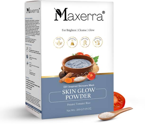 Maxerra Skin Glow Powder 200 g Brightening Face Pack
