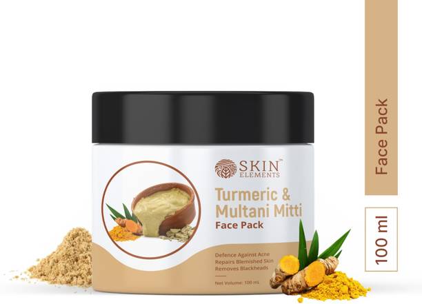 Skin elements Turmeric & Multani Mitti Facepack for Glowing Skin