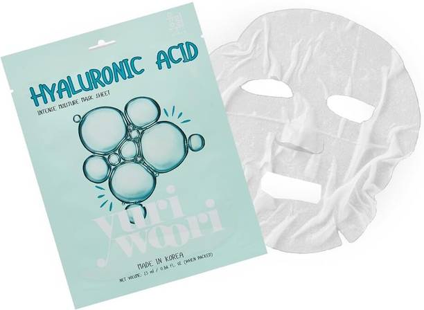Yuri Woori Overnight Collagen Face Mask | Korean Glass Skin Care (15 ML x 4)