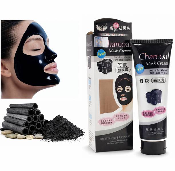 CHARCOAL MASK CREAM For Charcoal Face Mask Deep Cleansing Skin Purifying