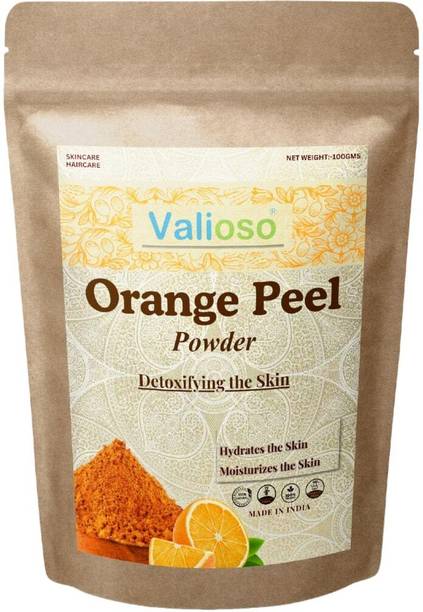 Valioso Orange Peel Powder for Face Pack and Skin Whitening