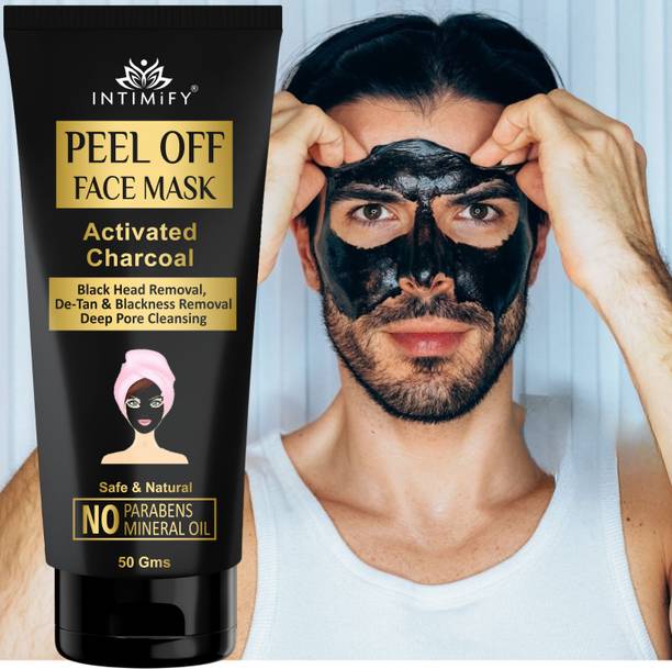 INTIMIFY Charcoal Peel off Mask Remove Blackheads & Pimples