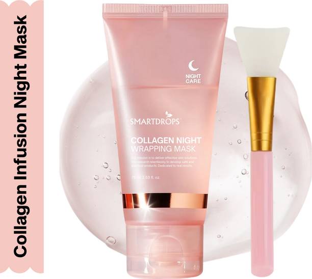 smartdrops Collagen Night Wrapping Mask for Deep Hydration and Firming Care