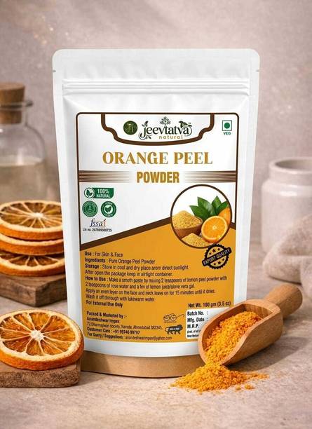 JEEVTATVA NATURAL Pure orange peel powder