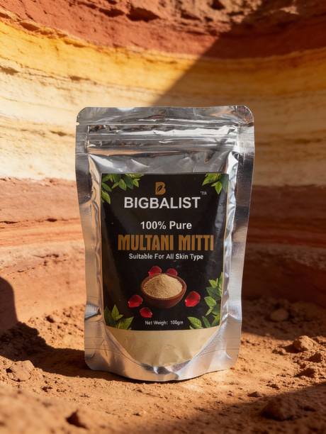 BIGBALIST Natural Multani Mitti Powder | Gentle Skin Cleansing & Refresh Care