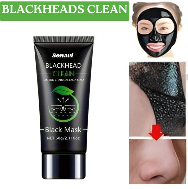 Sonavi Charcoal Face Mask for Glowing and Fresh Skin | Facial Mask