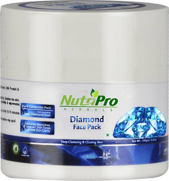 NutriPro Diamond Face Pack For All Skin Type With Vitam...
