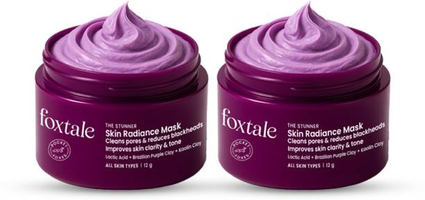 Foxtale Skin Radiance Mask | Removes Tan, Blackheads & Brightens Skin