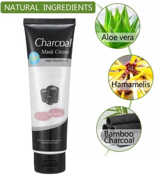 DYSOKAYO Charcoal Peel Off Mask Controls excess oil and Removes whiteheads and blackheads
